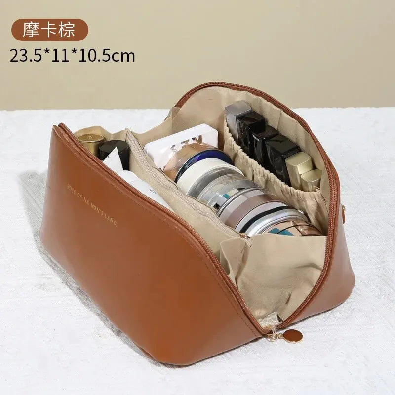 Makeup Organizer Female Toiletry Kit Bag Make Up Case Storage Pouch Luxury Lady Box, Cosmetic Bag, Organizer Bag For Travel Zip