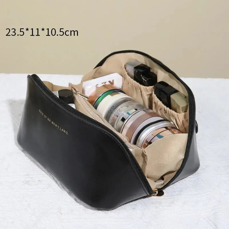 Makeup Organizer Female Toiletry Kit Bag Make Up Case Storage Pouch Luxury Lady Box, Cosmetic Bag, Organizer Bag For Travel Zip